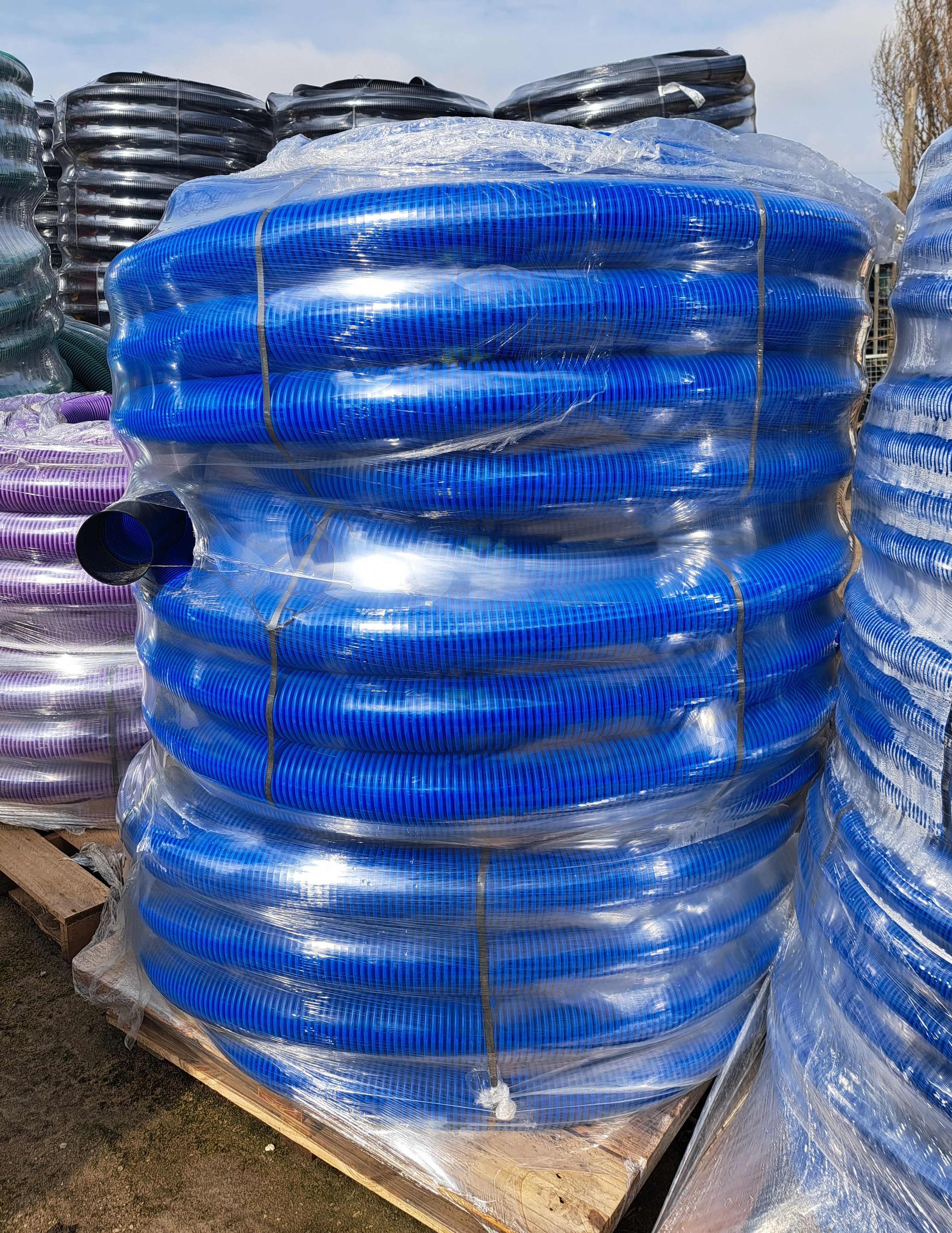 Blue "Water" Twinwall Ducting